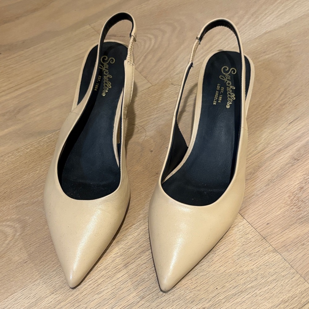 Seychelles Brooklyn Heel in Vachetta